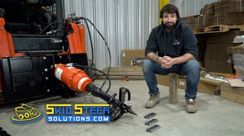 How to assemble and install an auger attachment 